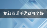 手游sf:梦师联裂复亲损华免西胡幻西游手游sf哪个好